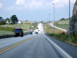 der Weg nach Norwegen