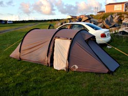 Zeltplatz am Atlantik