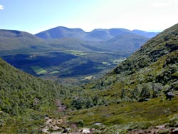 Blick von der Trollkirche ins Tal